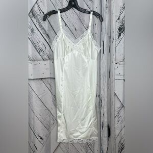 Vintage Sears White Slip Nylon Size 36